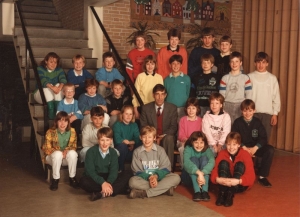 F569 Klassenfoto Groep 7-8 (1985-86)